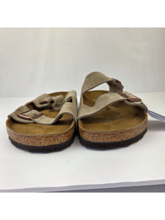 Birkenstock Arizona BS Taupe Sandals Mens Size 13 EU 46 Suede Leather main image 8